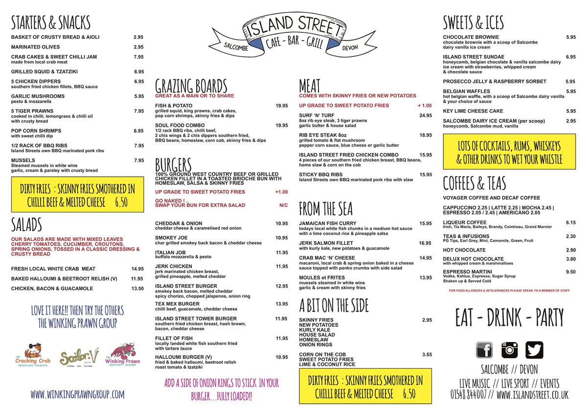 Our new menu is on the website - what are you going to have? #foodie #restaurant #menu