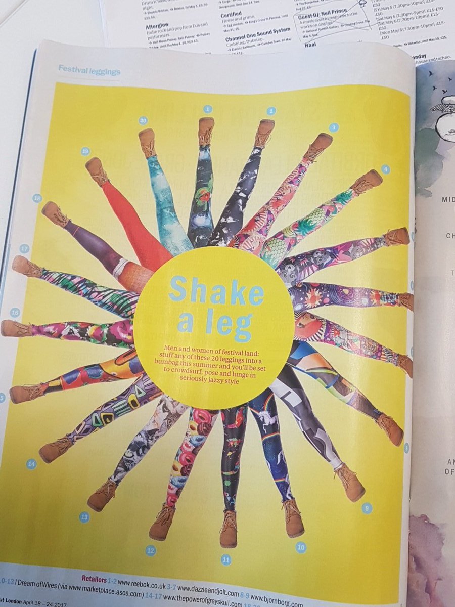 The leg modelling career starts NOW