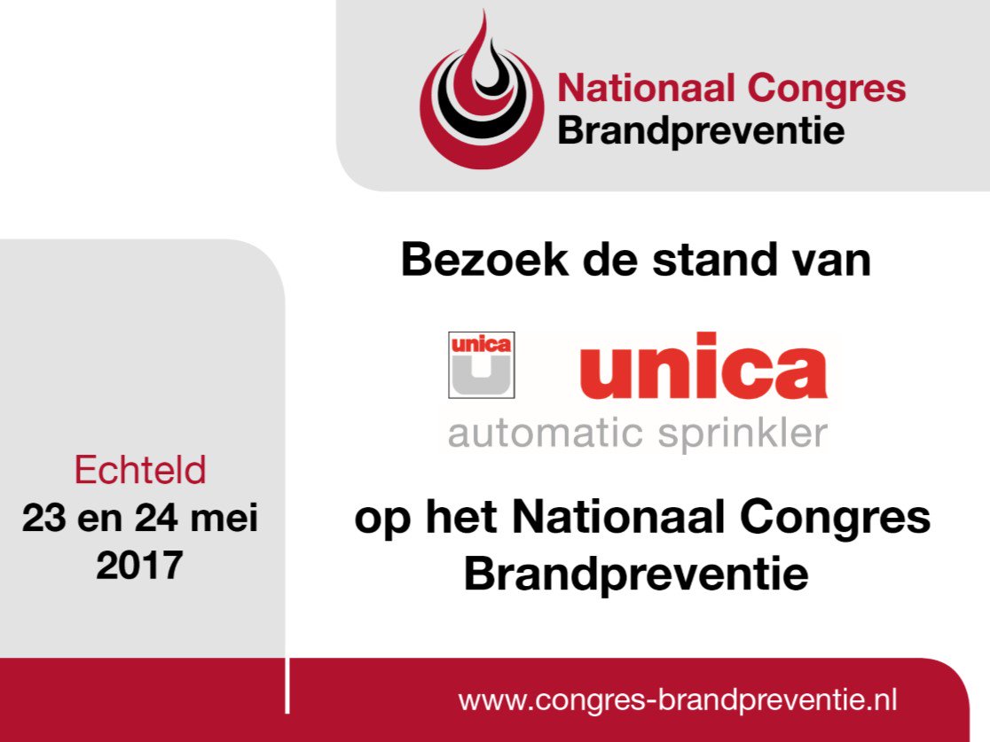 Bezoek onze stand <a href="/Brand_Preventie/">Brandpreventie Acdmy</a> op 23 en 24 mei 2017.