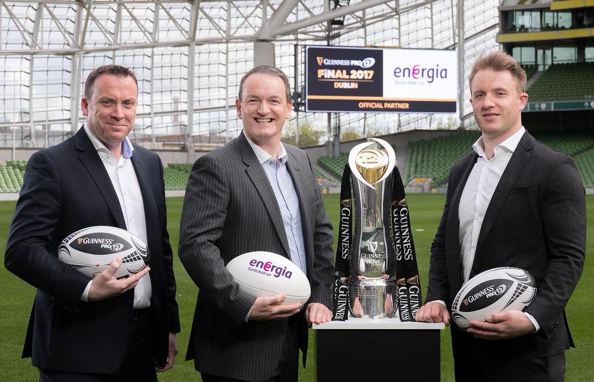 EnergiaEnergy's tweet photo. We are delighted to announce our sponsorship of the #GUINNESSPRO12 ‘Final Series.' Find out more: https://t.co/40btgIF5WB @PRO12rugby https://t.co/qnxcLLu9wE