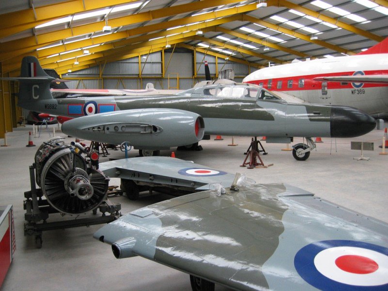 NewarkAirMus's tweet photo. @RyanWheatstone @NAMgroundsman @DTEPHoward Believe that it is just the one shade of grey on #MeteorNF12 #WS692 @NAMgroundsman might be able to visit #NAMHangar2 to confirm this photo! https://t.co/3SAsp2JrLk