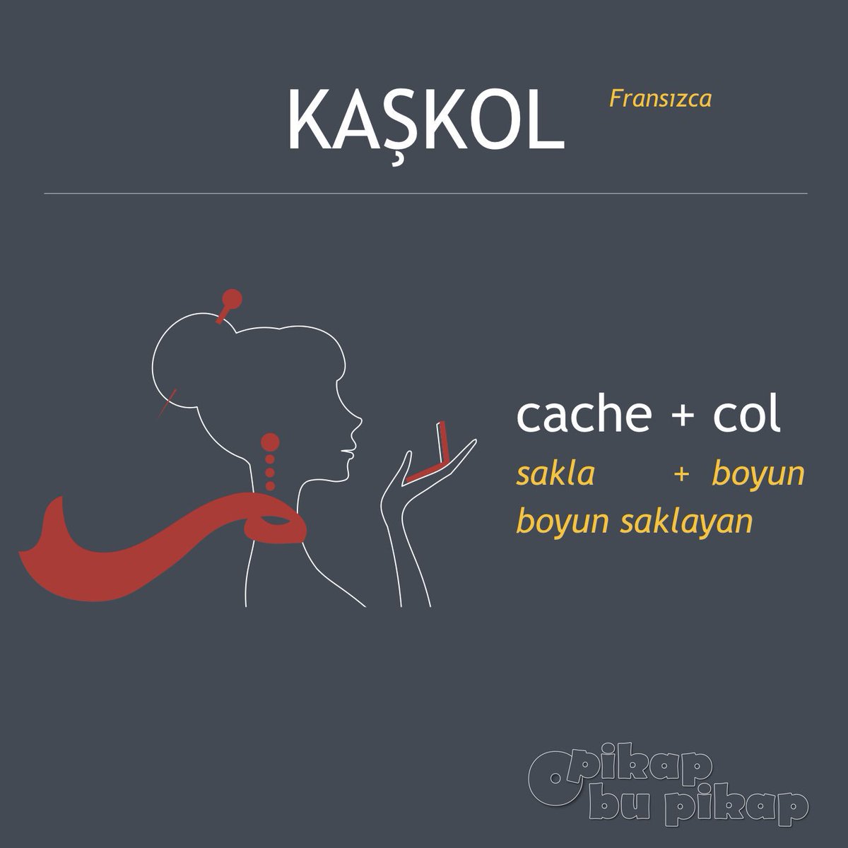 Evet "cache COL" boynu saklamakken, "de COL lete" boynu açmak oluyordu.
Ama yaz gelmiyordu😩
#kaşkol #atkı #boyun #dekolte #kolye #yaz #tatil