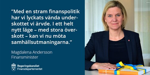 Läs om finanspolitikens inriktning – ett utdrag ur #vårbudget bit.ly/2pw2Xu7