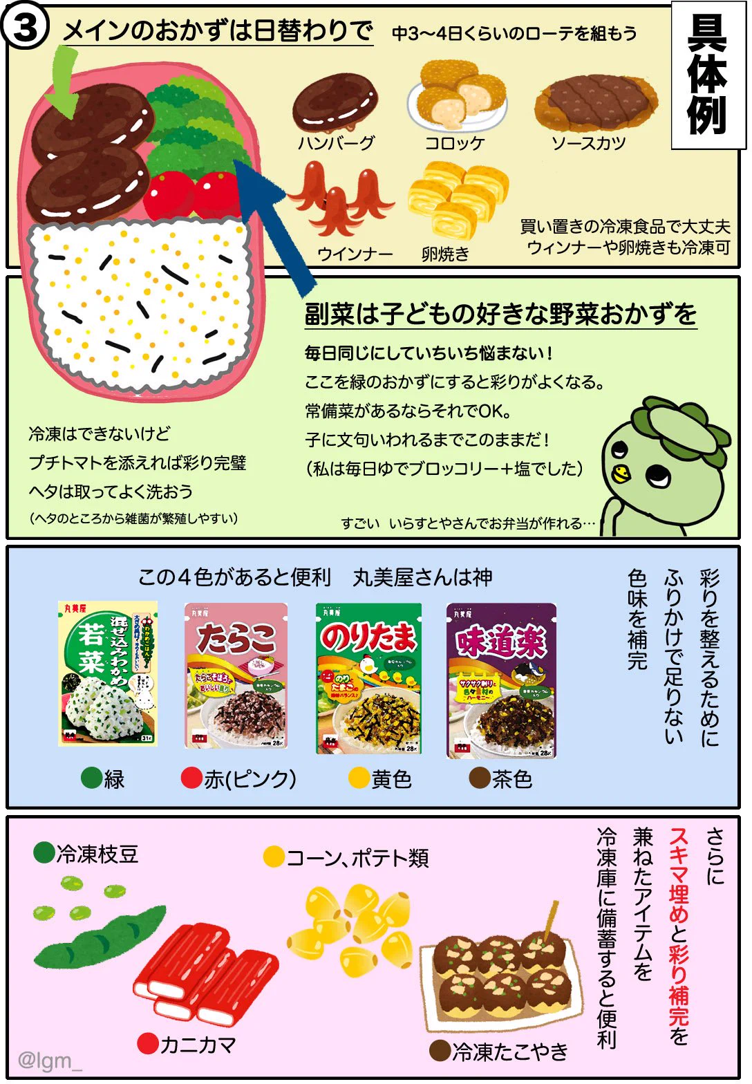 これは助かる！お弁当作りに悶絶しているお母さん、必見です！！１～４