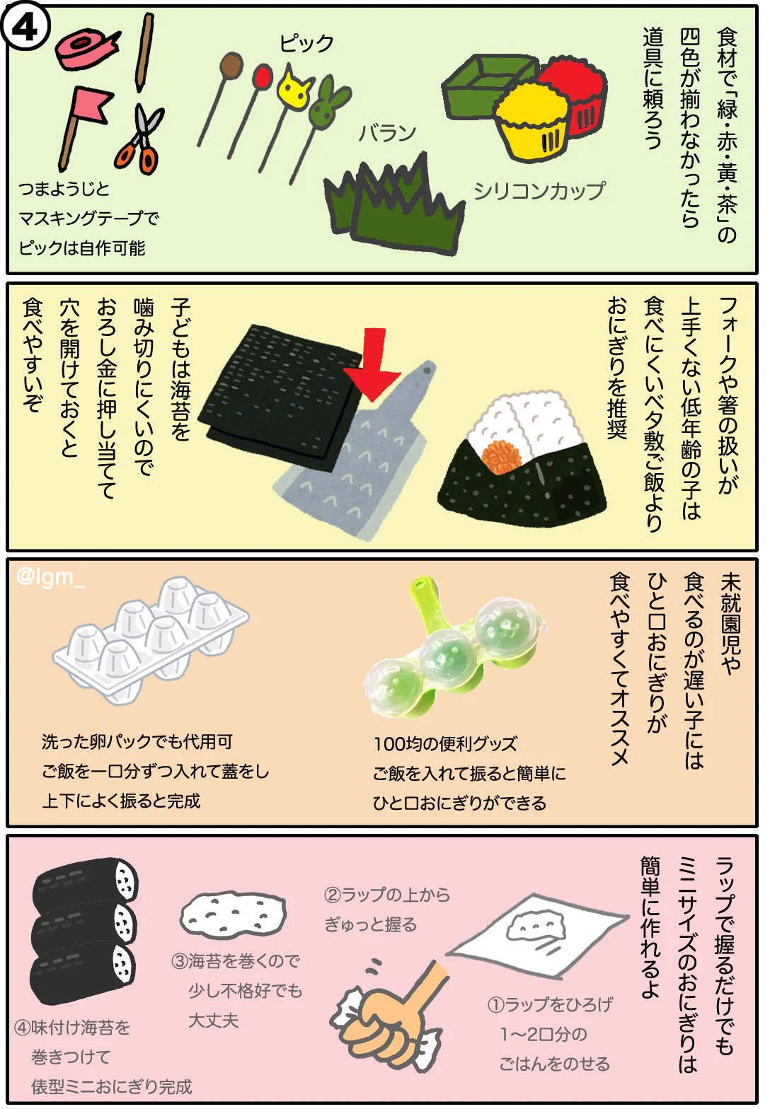 これは助かる！お弁当作りに悶絶しているお母さん、必見です！！１～４