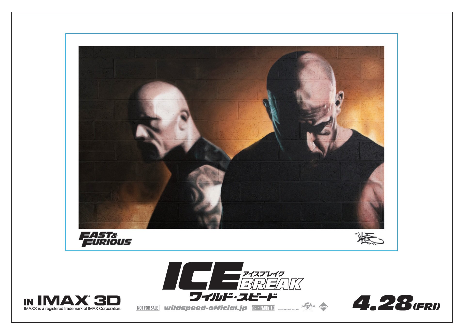 イオンシネマ大高 ワイルド スピード Ice Break Imax3dご鑑賞のみなさまに2週連続の入場者プレゼントが決定 4 28 金 からはヴィン ディーゼル ドウェイン ジョンソン 5 5 金 からはクルマのステッカーがもらえます Imax3d字幕版ご鑑賞の方