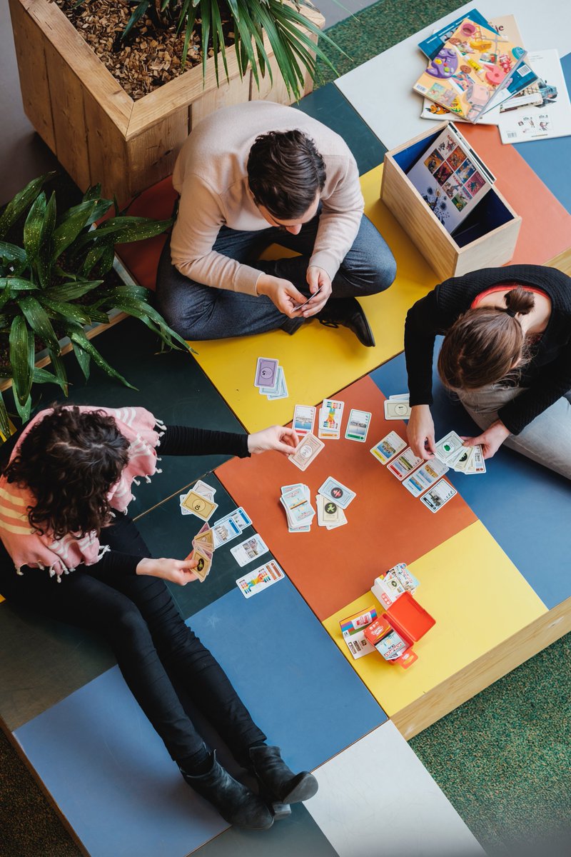 ShuffleGames's tweet photo. #backtowork today? Why not recreate the fun of the Easter break with a #FunFastEasy Shuffle Game with workmates? #MonopolyDealCities #berlin https://t.co/2u8Mzr5qt1