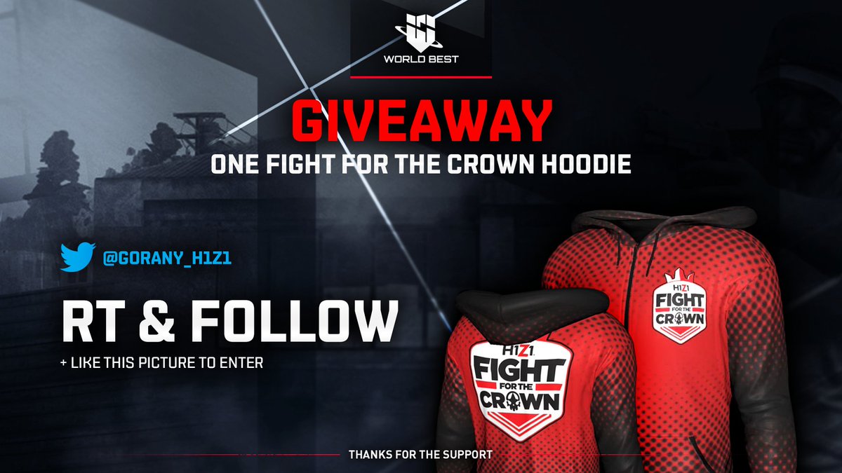GORANY_h1z1's tweet image. 4/18 new hoodie giveaway RTFL @ISCO_KOREA @GORANY_h1z1 @juankorea_ @WB_Gasrunner @koreaAqua5 @BobbyHamWB @eug3nius @WorldBestGaming Ends 24H