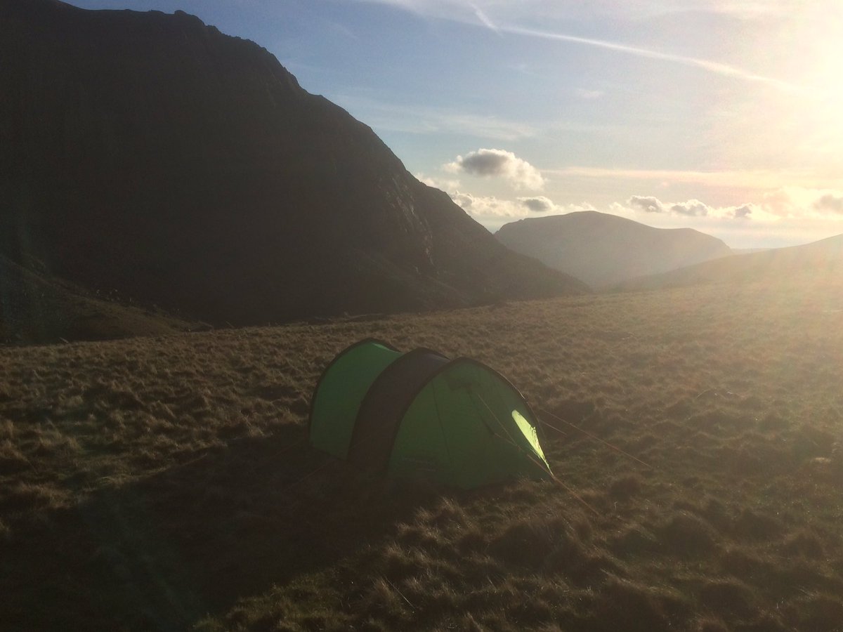 Great night wild camping with Year 12s on their Gold Practice Expedition.
