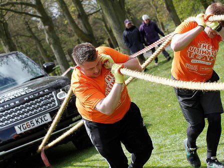 UTeamChallenge's tweet photo. Heeeeeaaaaavvveee... Our UTC Vehicle Pull will put your tug of war skills to the test! It's not how fast but how far https://t.co/y2SKHW0YZd https://t.co/4FUo3cePtN