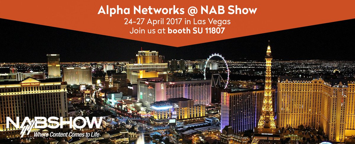 We are heading to @NabShow 2017! Book a meeting to discover tucano, our innovative back-end for pay-TV services ▶ bit.ly/2oD4BMF