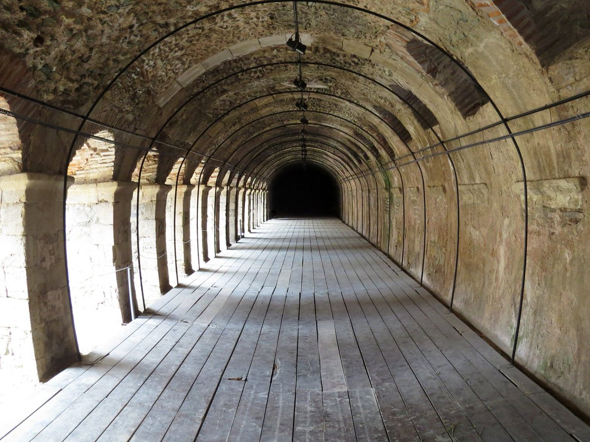 kaphelps09's tweet photo. Well-preserved #cryptoporticus of the #Roman forum of #Thessaloniki. @InThessaloniki #fisheye #Ελλάδα https://t.co/39277BUEVM