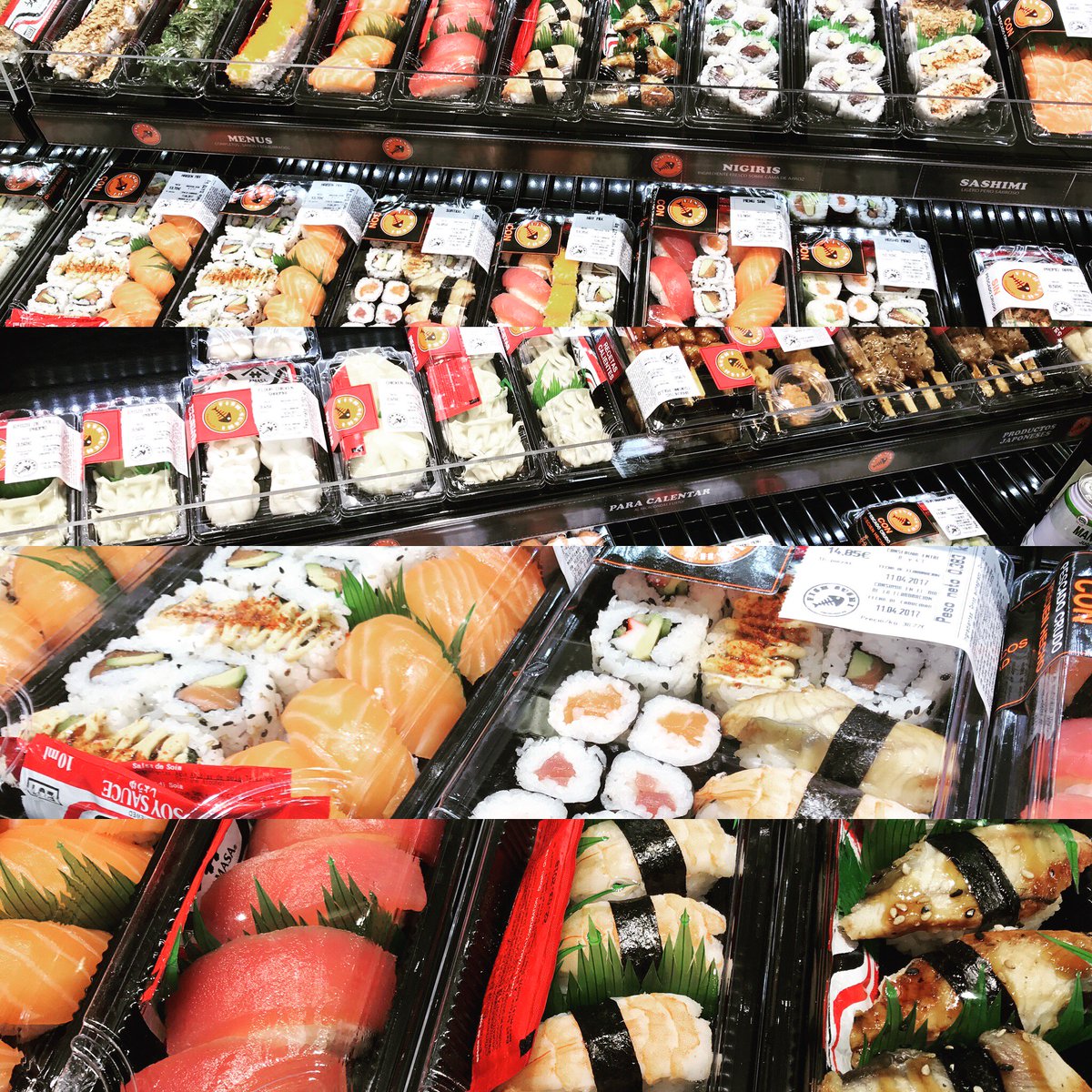 fishsushicorner's tweet photo. En #fishsushi, encontrarás un amplio surtido de sushi fresco donde elegir a capricho. ¡Anímate!
#catalogo #menu #sushi #foodie https://t.co/96mIUhfl7S