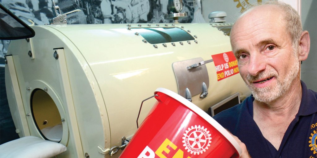 One Cumbrian-based Rotarian has built his iron lung to raise awareness and breath new life into polio's history. ow.ly/6jMX30aNPuF