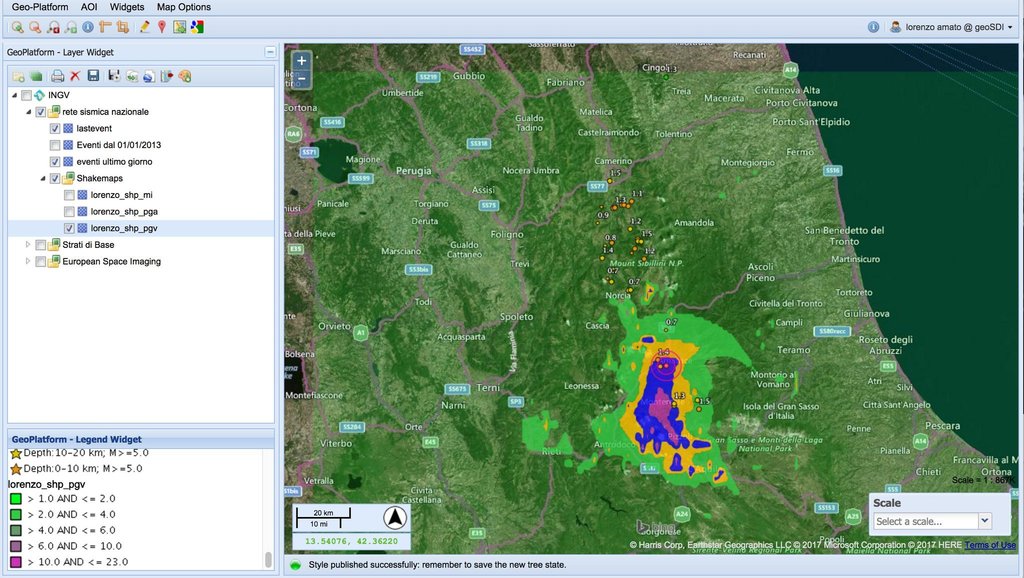 LorenzoAmato1's tweet photo. A very simple way to load and style the INGVterremoti #shakemaps on theGeo-Platform #webGIS VIDEO:… https://t.co/2LlNeCkFVl (via Twitter … https://t.co/Qcgknb794A