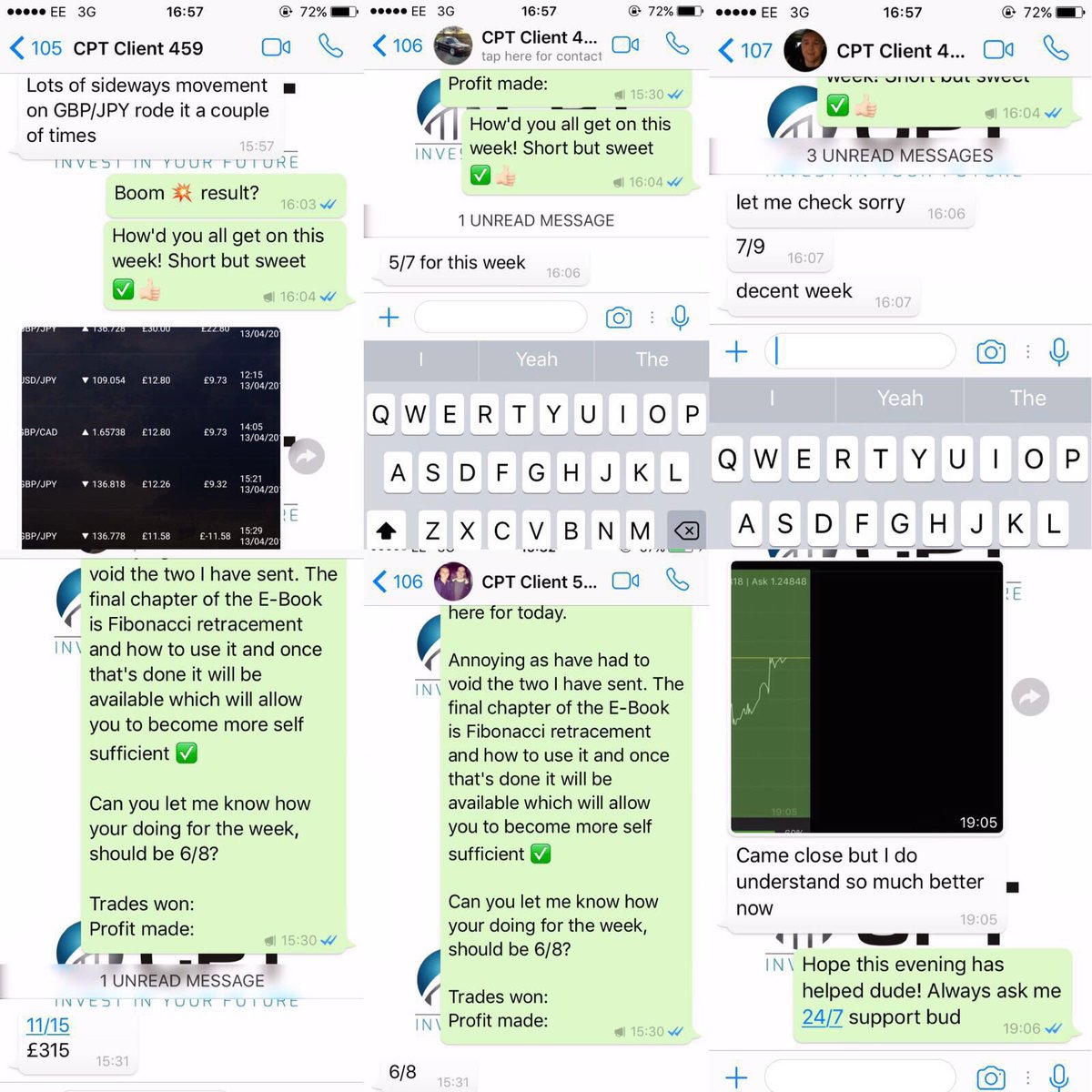 cptrading_Lmm's tweet photo. Anyone looking to joining my team!!! Profit made daily 💰💰💰 https://t.co/zBieoznMym