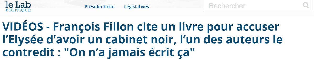 sychazot's tweet photo. Fillon se plaint qu'on diffuse sans vérifier les infos de Mediapart et du Canard Enchaîné. Il était moins regardant à L'Émission politique https://t.co/YbbmCpM7Tn