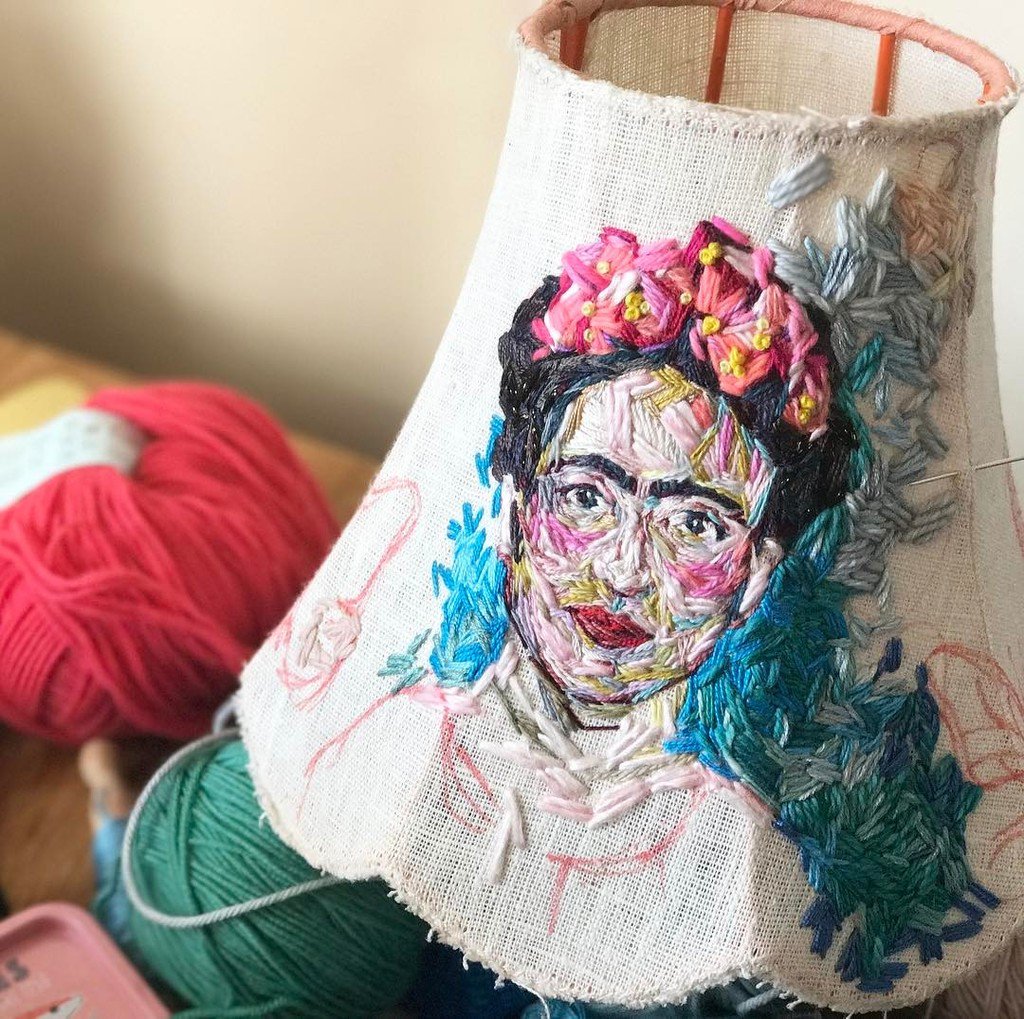 marnalunt's tweet photo. This is going to take some time....
#fridakahlo #embroideryasart #bordado #broderie #handembroidery #threadpaintin… https://t.co/n1RSDAKasD https://t.co/olGSYLfh83