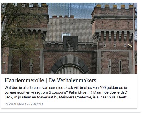 'Ik had nooit eerder gezien dat textielbonnen waren genummerd. De val is gelukt...' #historie #Haarlem ow.ly/9QL630aWcgF