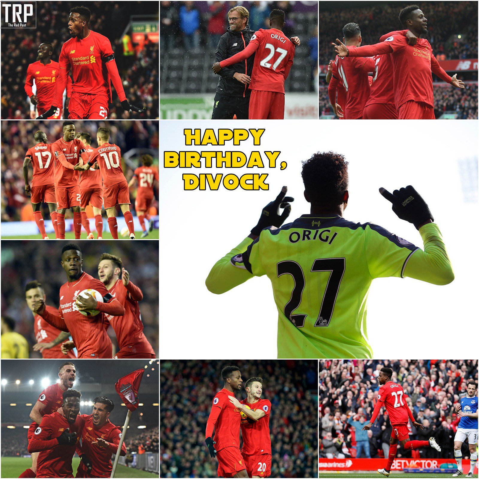 Happy birthday, Divock Origi    Our talented forward is 22 today! 