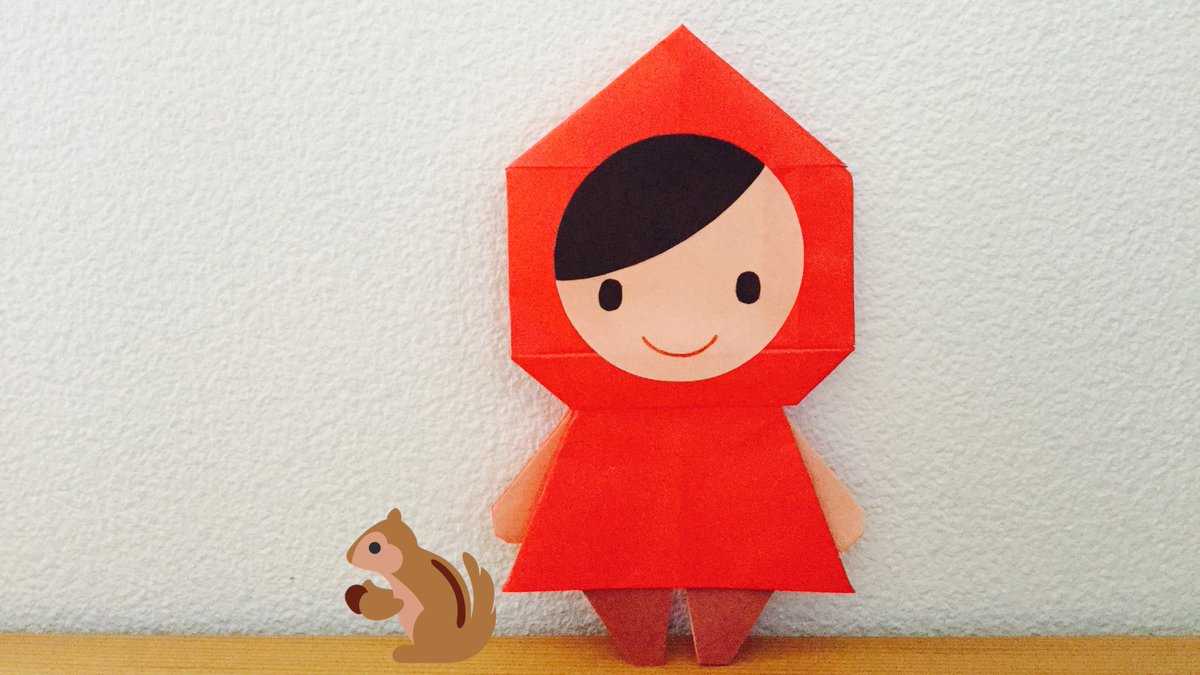 توییتر Origami در توییتر 赤ずきんちゃん Otogicco 目がうまくできなかったけど なんとかそれっぽくできた このキャラクターを知っている人は少ないんだろうな 最近雑貨店でもあまり見られなくなったし Gt Lt でも 私はotogicco好きです