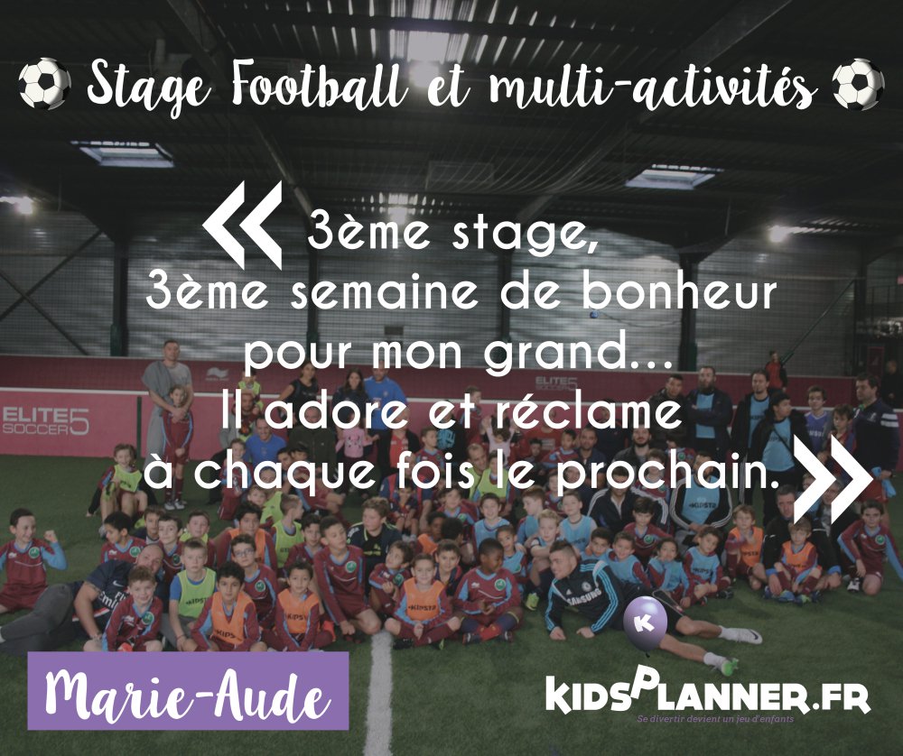 kidsplanner's tweet image. #AVISCLIENTS 🗣
Merci à Marie-Aude 👩🏻 pour ce commentaire 💭⚽️ et vivement le mois prochain !! 😎bit.ly/2cX7zXB
#stage #kidsplanner