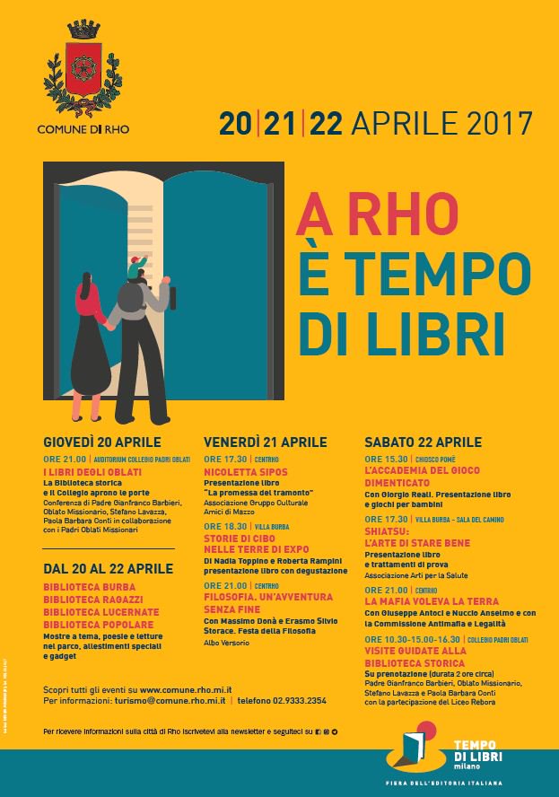 FieraMilanoSpa's tweet photo. Promuovere territori in un progetto dal respiro metropolitano: Fuori #TdL17
Rho tra i primi comuni ad aderire 
#Staytuned non solo in fiera https://t.co/yGoKlGIYJC