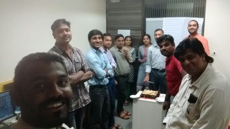 Team VIDTEQ celebrates its acquisition by MapmyIndia