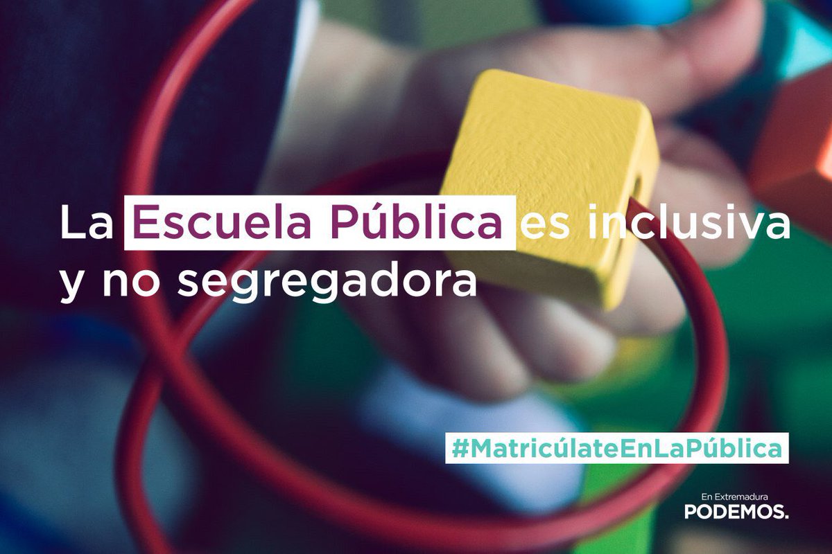 Podemos Coria tweet media