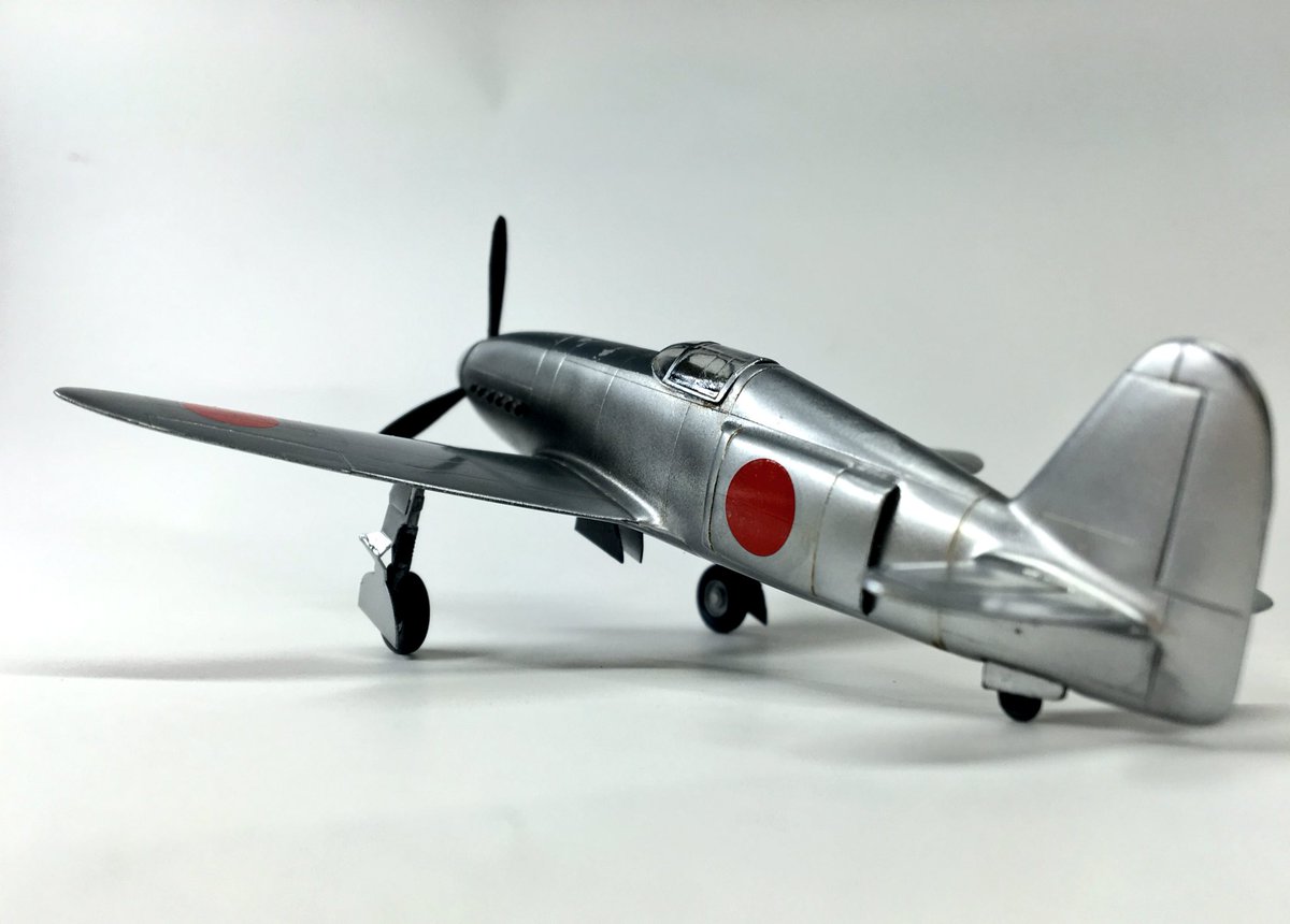AZ model 1/72 川崎 キ-78 研三 完成とします。晴れた日に外でも撮ろう