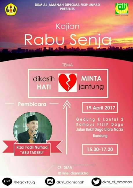 GRATIS DAN TERBUKA UNTUK UMUM

CP : dianriskha (line)