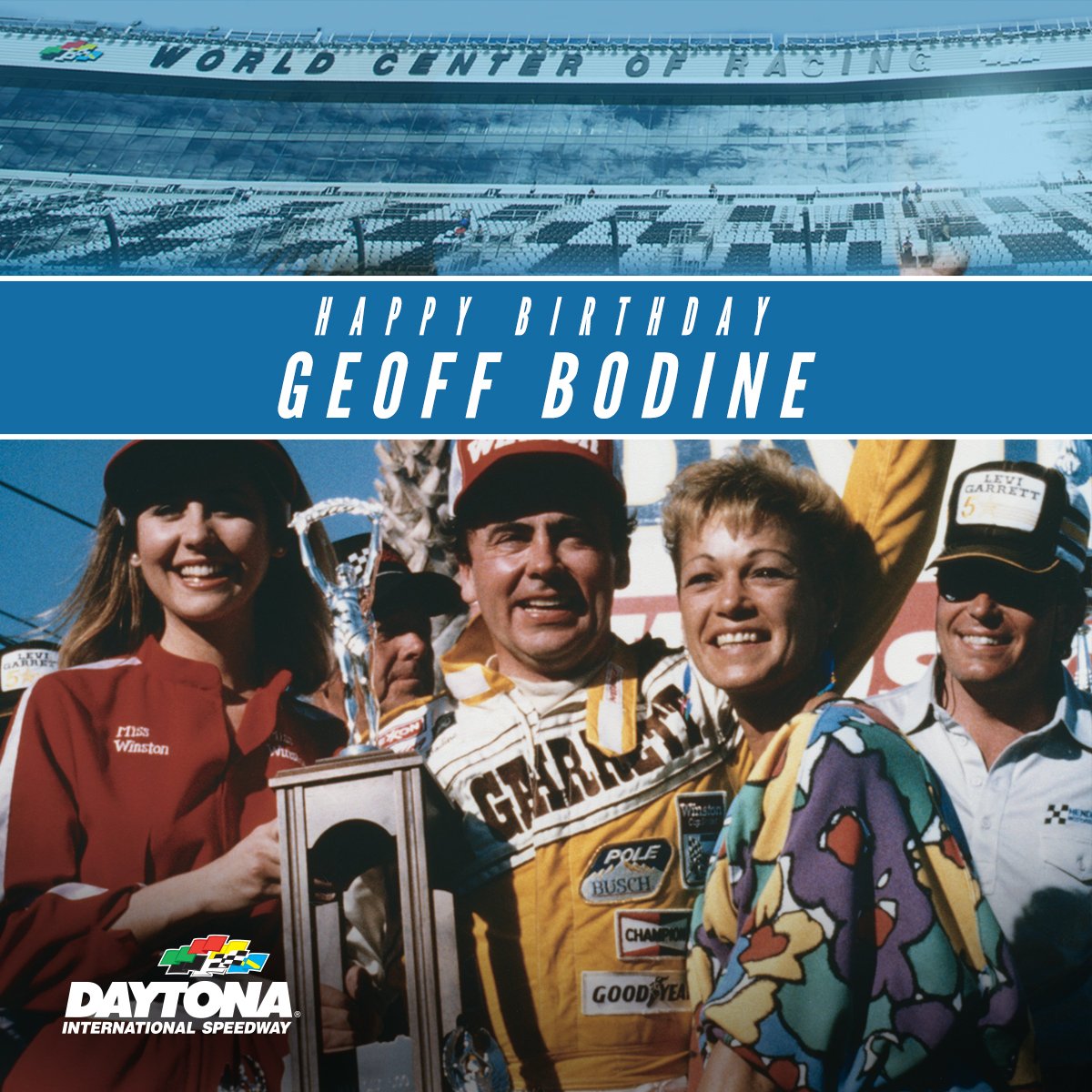 Happy Birthday to 1986 Champion Geoff Bodine! 