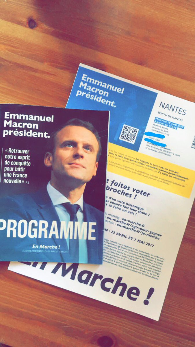 Prêt pour le meeting d'@EmmanuelMacron demain à #Nantes ! Dernier meeting avant le 1er tour 🗳🇫🇷 #MacronNantes @EnMarcheNantes @enmarchefr
