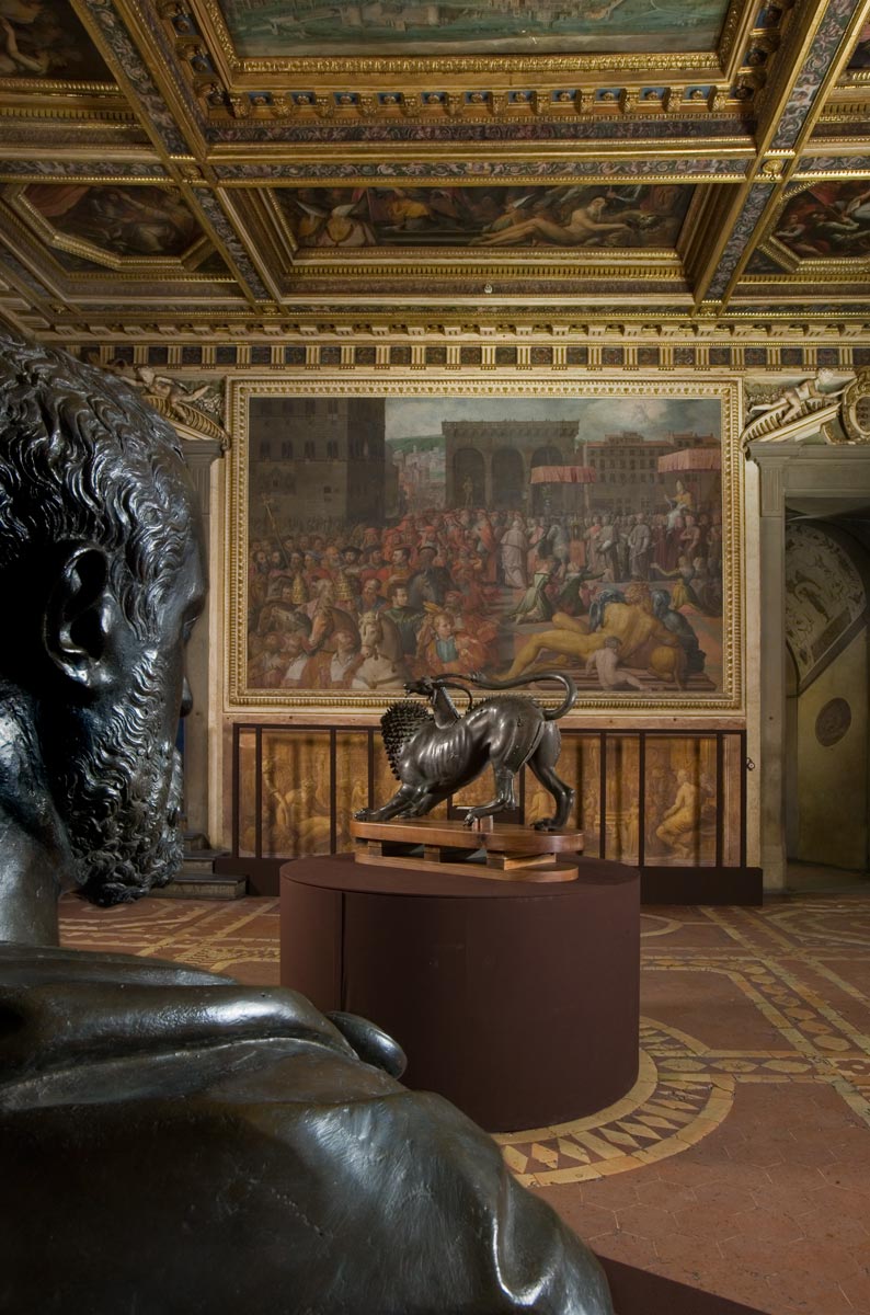 musefirenze's tweet photo. Riscoprire la favolosa #Chimera: a #PalazzoVecchio, dove la volle il Granduca, fino al 27/4 #G7Culture #G7Off https://t.co/c9ptrMdWDm https://t.co/rOsxpDhbiF