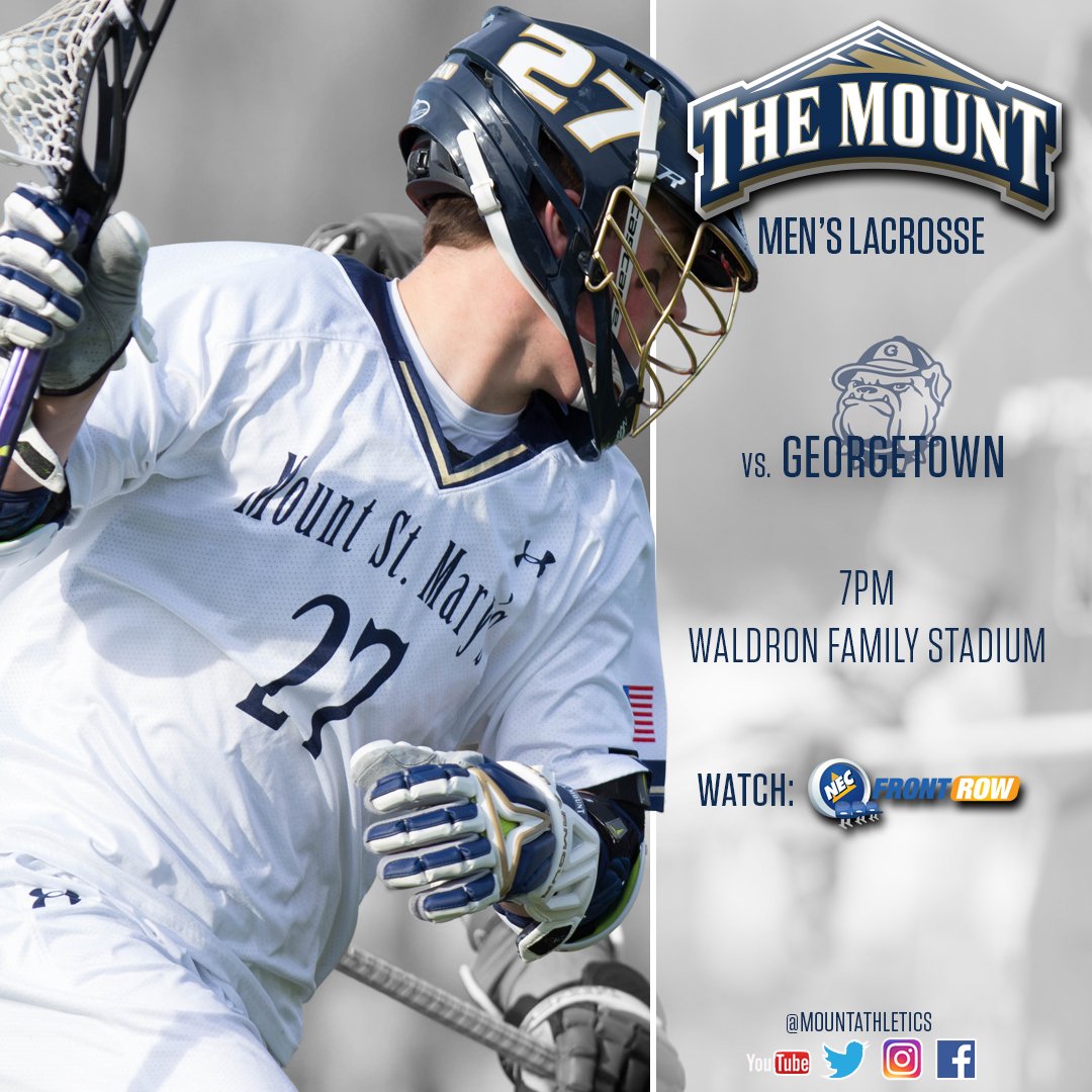 It's GAMEDAY for both Mount baseball and <a href="/MountMLacrosse/">Mount Men's Lacrosse</a>! #GoMount #gameday