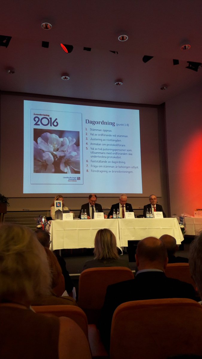 StenNorinder's tweet photo. Länsförsäkringar håller bolagsstämma efter ett framgångsrikt år som också är Örian Söderbergs sista år. https://t.co/ZbcVenQJmZ