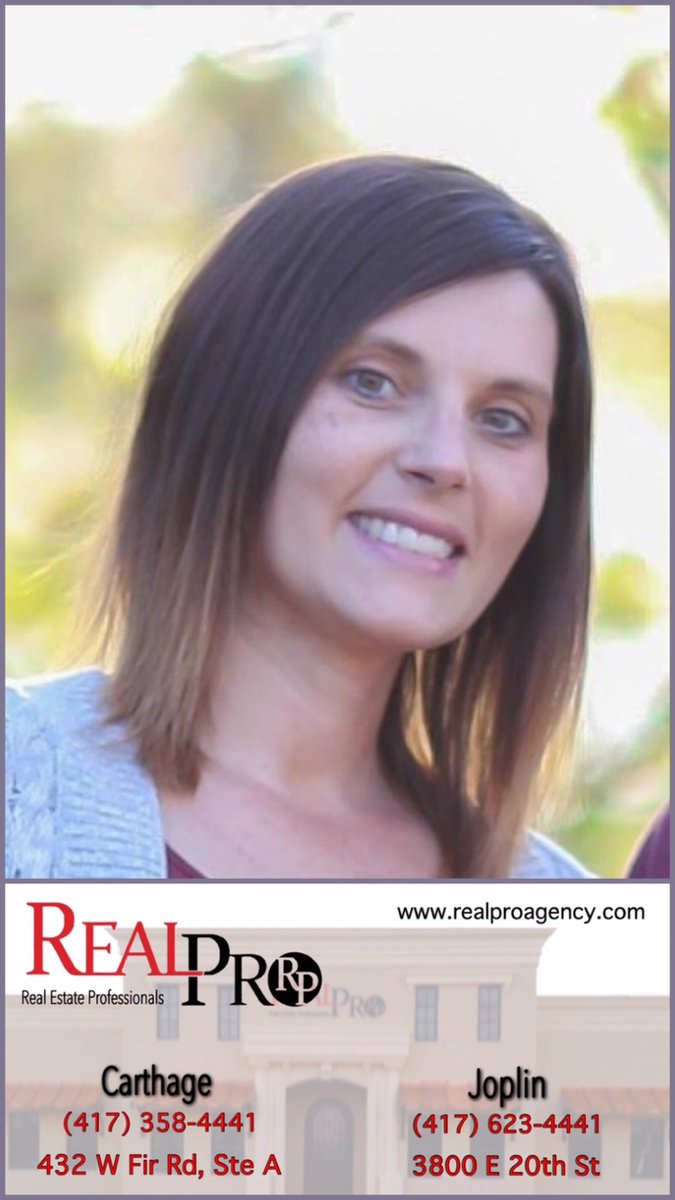 RealProAgency's tweet image. If you're looking for a real estate agent, Mandy Woods is here for you! (417) 392-0580

#Joplin #realtor #RealEstate #417realestate