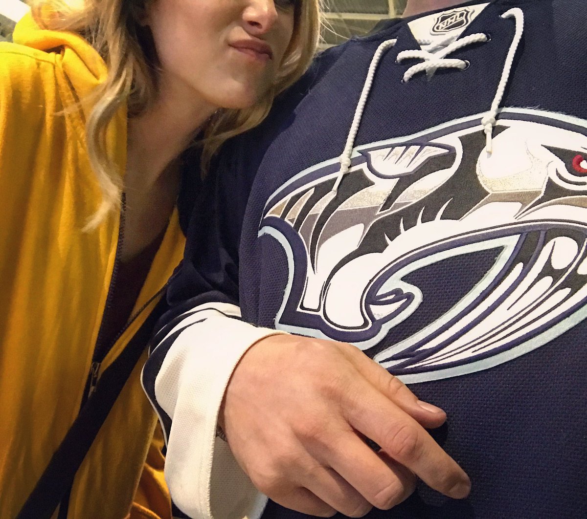 #ROCKTHEGOLD  #Preds #StandWithUs