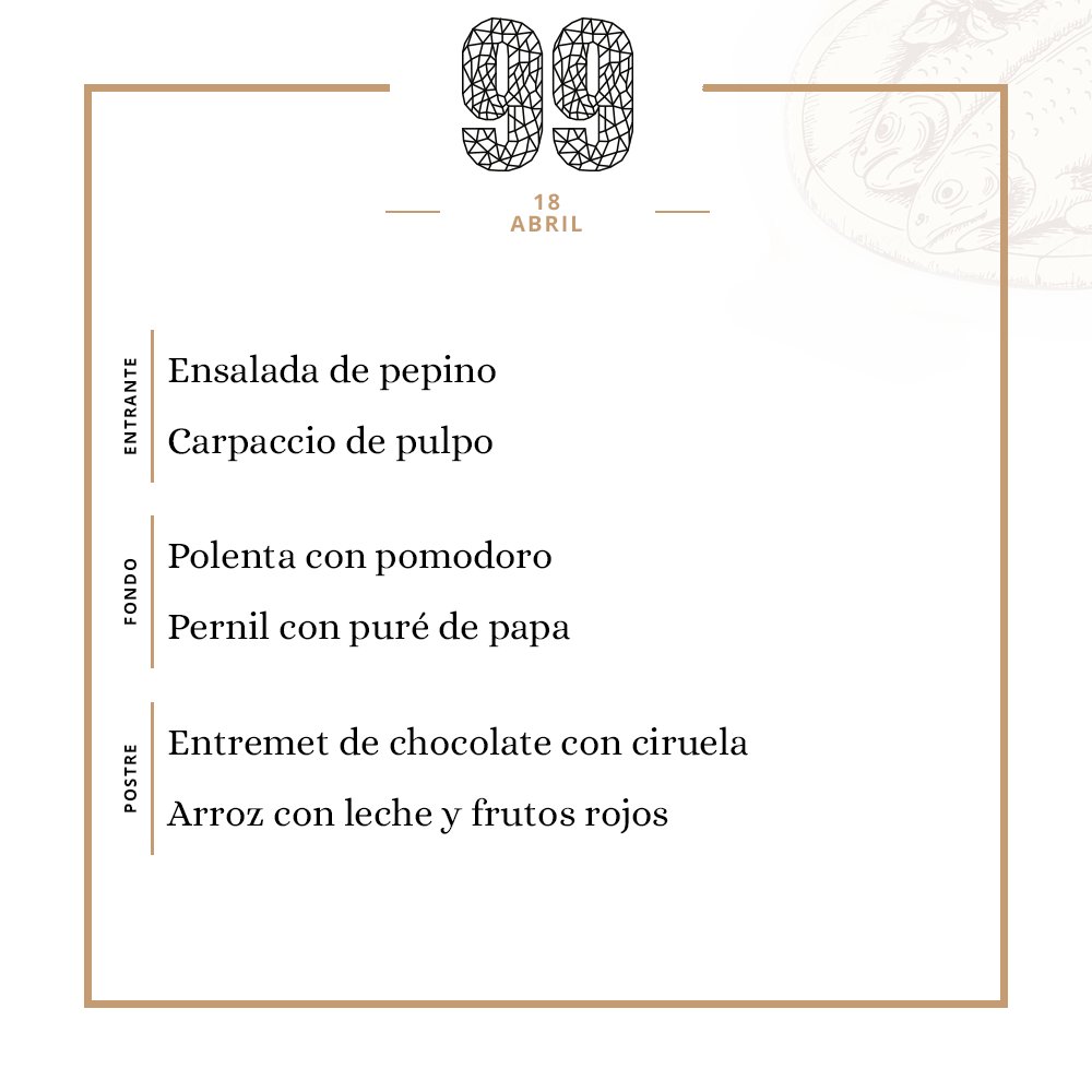 99restaurante (@99restaurante) on Twitter photo 