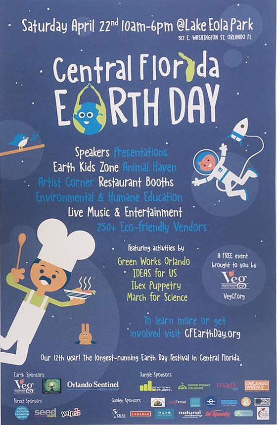 CFEarthDay's tweet photo. #CFearthday #Earthweek #EarthDay #EarthMonth #marchforscience #peoplesclimatemarch #ClimateAction #resist #Science #Sustainability #orlando https://t.co/SWh72CLMww