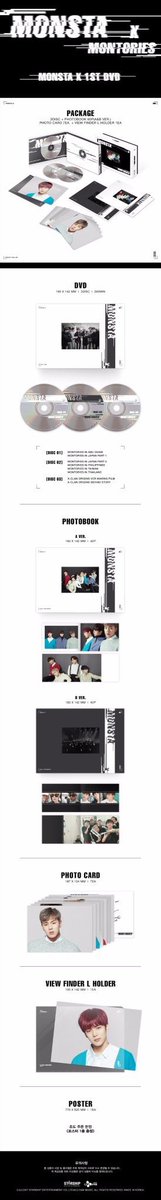 [PRE] #MONTORIES 1st DVD 
📫นัดรับ/ลบท/EMS
🏷1650/1700/1790 
🎈รวมภาษีแล้วไม่คิดเพิ่ม
📩สนใจ DM เลยค่า #MONSTA_X #มอนเบเบ้พลาซ่า