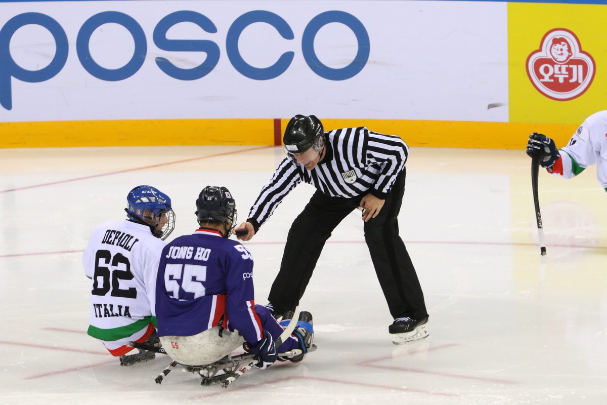 testevents_pc's tweet photo. Photos from the #paraicehockey match between #KOR and #ITA
The results for today’s para ice hockey competitions -> https://t.co/kuMLJJd5mx https://t.co/duYmxmYpHC
