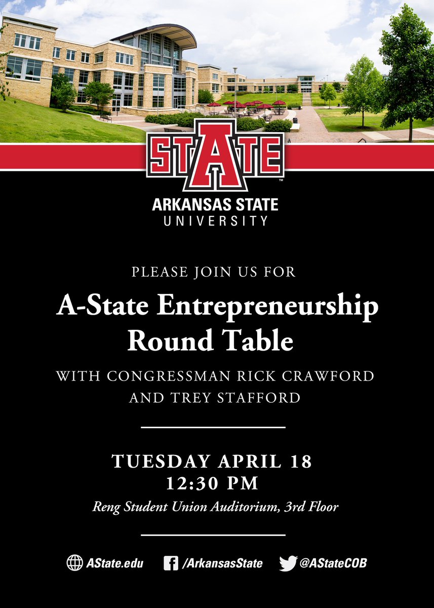 MaartenAelt's tweet photo. #AstateENt #Entrepreneurship @AState #TreyStafford #RickCrawford https://t.co/pRMDYdkxhp