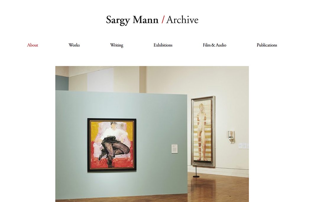 sargymannarchive.com has just gone live!