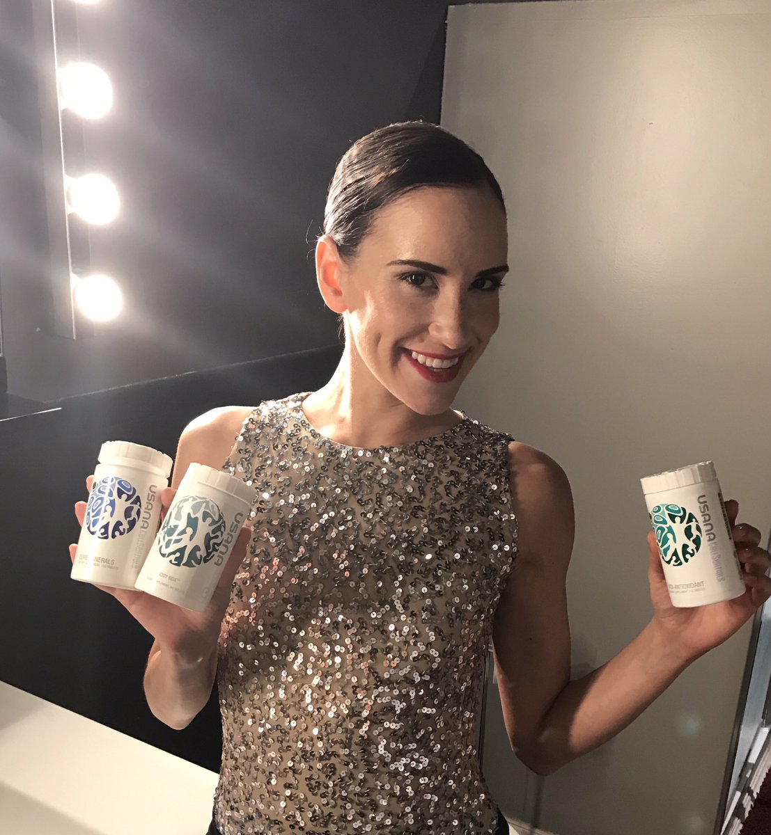When a ballerina/actress plays an Ice Skater for NBC she definitely needs her supplements to make it through the day! Thank you  <a href="/usanainc/">USANA, Inc.</a>