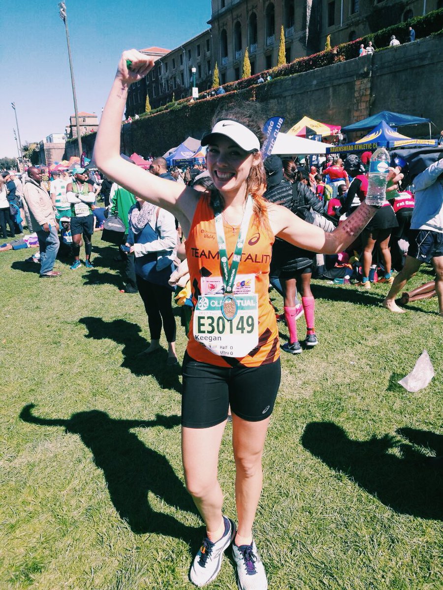 birthmarktv's tweet photo. #56km conquered at the @2OceansMarathon by this awesome lady from the @birthmarktv team🏅 https://t.co/g6vBYx0sui