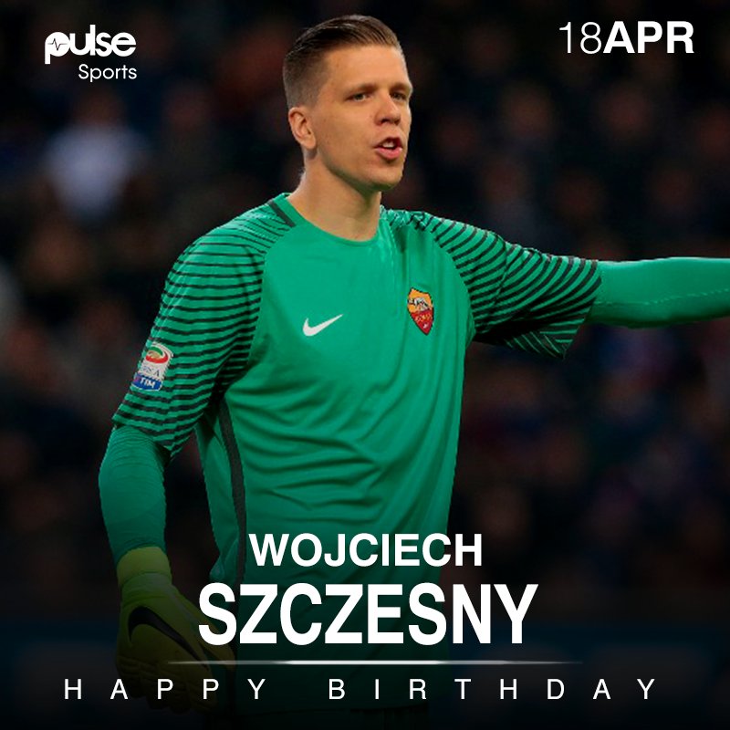 Happy birthday to AS Roma goalkeeper, Wojciech Szczesny!  