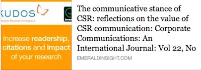 CSR_Comm's tweet photo. Special #CCIJ issue on #CSRCom is now online! Check out the editorial reflections on the communicative stance of CSR https://t.co/HKFrsIqa5j https://t.co/8PdqUMHmdU