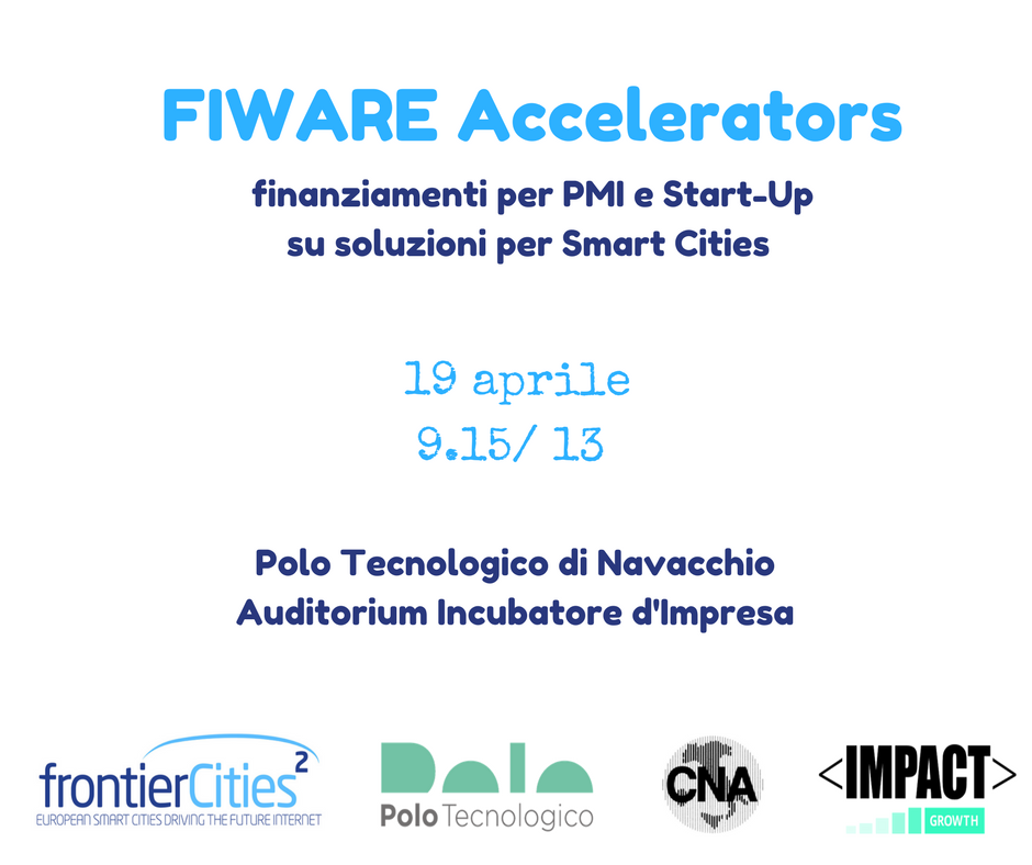 PoloNavacchio's tweet image. #memo domani FrontierCities2 e IMPACT Growth: &quot;Finanziamenti per PMI e start-up  per soluzioni per Smart Cities&quot;. goo.gl/IXknHc