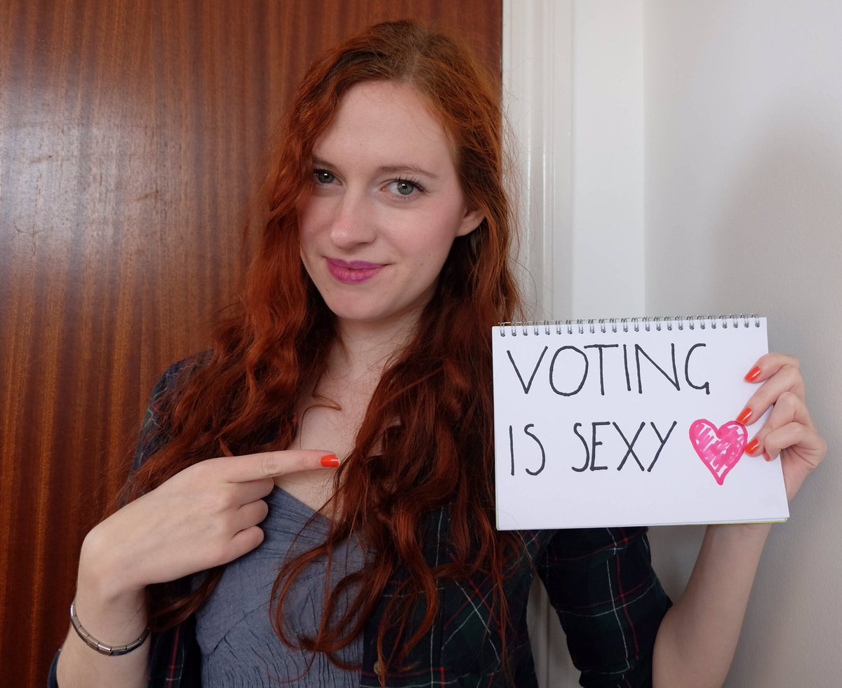 WHERE ALL MY 18-24 BABES AT? Pals, we need you to register to vote. You are the change we need to tip the scales. Make your mark. Vote.